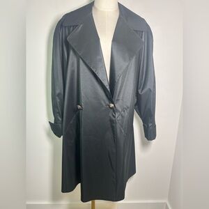 VTG 80s BRITISH MIST Trench Coat